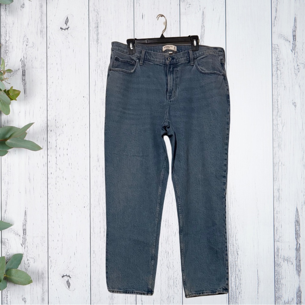 Abercrombie & Fitch High Rise Blue Jeans